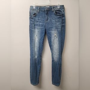 Studio Blue Kenova, Mid Rise, Cropped, Skinny Denim, Size 30